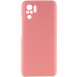 Чохол Silicone Cover Full Camera (AAA) для Xiaomi Redmi Note 10 / Note 10s Рожевий / Pink