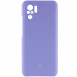 Чохол Silicone Cover Full Camera (AAA) для Xiaomi Redmi Note 10 / Note 10s Бузковий / Elegant Purple