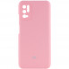Чохол Silicone Cover Full Camera (AAA) для Xiaomi Redmi Note 10 5G / Poco M3 Pro Рожевий / Pink