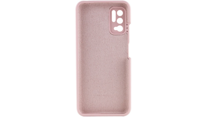 Чохол Silicone Cover Full Camera (AAA) для Xiaomi Redmi Note 10 5G / Poco M3 Pro Рожевий / Pink Sand - фото