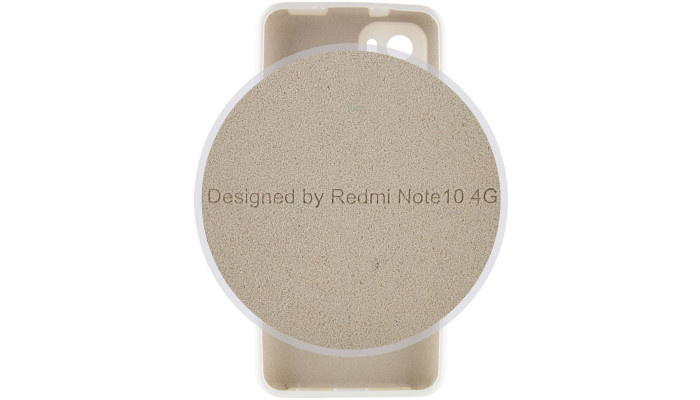 Чохол Silicone Cover Full Camera (AA) для Xiaomi Redmi Note 10 / Note 10s Білий / White - фото