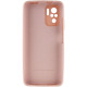 Чохол Silicone Cover Full Camera (AA) для Xiaomi Redmi Note 10 / Note 10s Рожевий / Pink Sand - фото