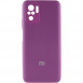 Чохол Silicone Cover Full Camera (AA) для Xiaomi Redmi Note 10 / Note 10s Фіолетовий / Grape