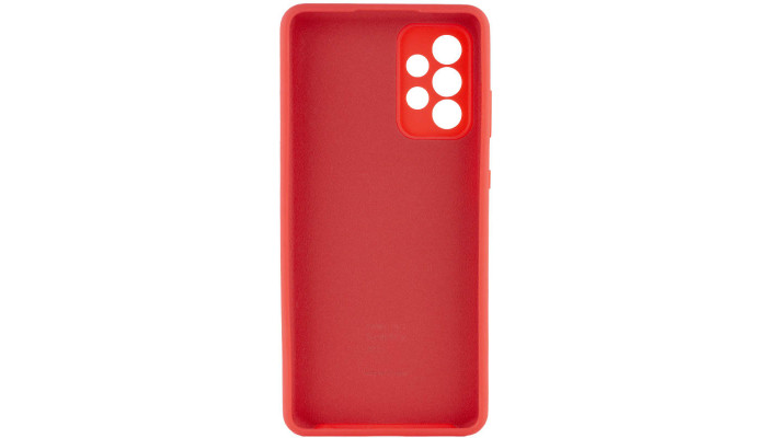 Чохол Silicone Cover Full Camera (AA) для Samsung Galaxy A72 4G / A72 5G Червоний / Red - фото