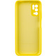 Чехол Silicone Cover Full Camera (AA) для Xiaomi Redmi Note 10 5G / Poco M3 Pro Желтый / Yellow - фото