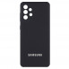 Чехол Silicone Cover Full Camera (AA) для Samsung Galaxy A23 4G Черный / Black