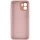 Чехол Silicone Cover Full Camera (AA) для Xiaomi Redmi A1 / A2 Розовый / Pink Sand - фото