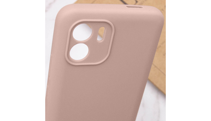 Чохол Silicone Cover Full Camera (AA) для Xiaomi Redmi A1 / A2 Рожевий / Pink Sand - фото
