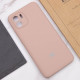 Чехол Silicone Cover Full Camera (AA) для Xiaomi Redmi A1 / A2 Розовый / Pink Sand - фото