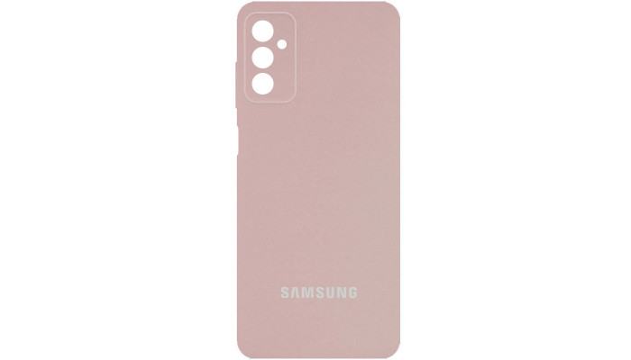 Чехол Silicone Cover Full Camera (AA) для Samsung Galaxy A04s Розовый / Pink Sand - фото