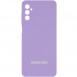Чохол Silicone Cover Full Camera (AA) для Samsung Galaxy A04s Бузковий / Dasheen