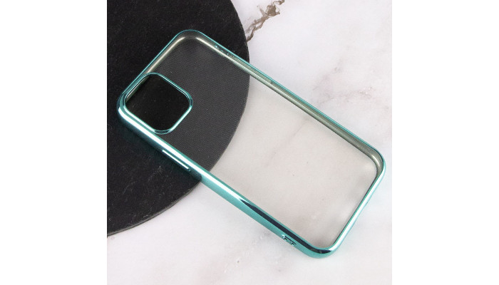 Прозрачный силиконовый чехол глянцевая окантовка Full Camera для Apple iPhone 13 mini (5.4