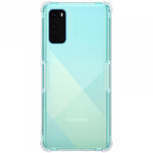 TPU чехол Nillkin Nature Series для Samsung Galaxy S20 Бесцветный (прозрачный)