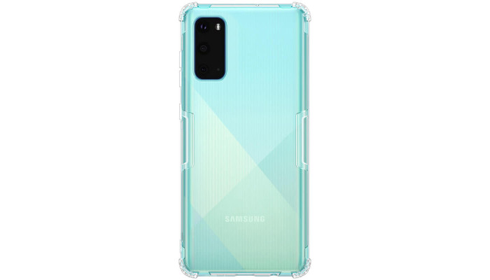 TPU чехол Nillkin Nature Series для Samsung Galaxy S20 Бесцветный (прозрачный) - фото