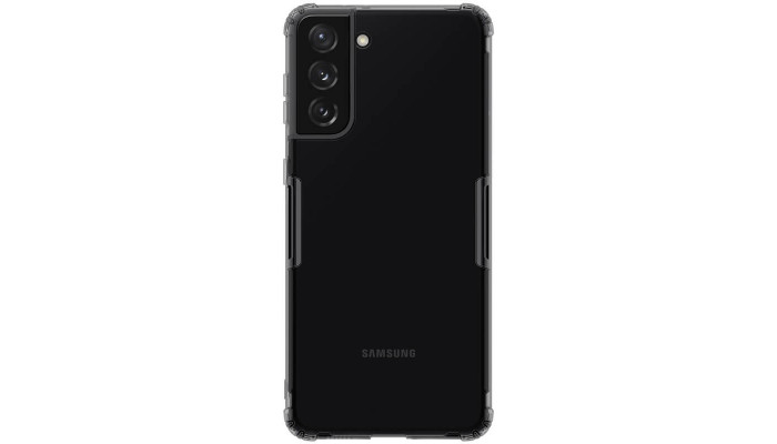 TPU чохол Nillkin Nature Series для Samsung Galaxy S21+ Сірий (прозорий) - фото