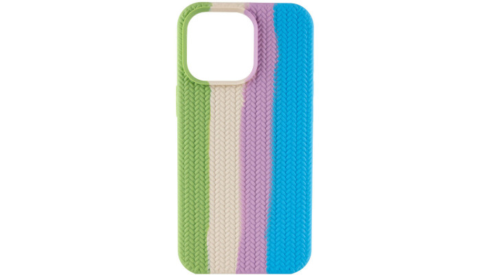 Чохол Silicone case Full Braided для Apple iPhone 13 Pro Max (6.7