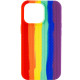 Чехол Silicone case Full Braided для Apple iPhone 13 (6.1