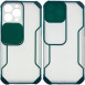 Чохол Camshield matte Ease TPU зі шторкою для Apple iPhone 13 Pro (6.1") Зелений