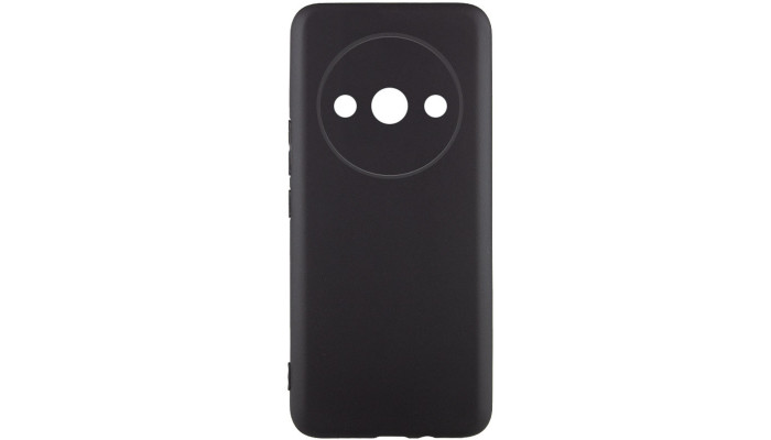 Чехол TPU Epik Black Full Camera для Xiaomi Redmi A3 Черный - фото