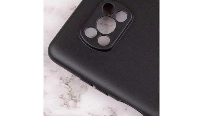 Чехол TPU Epik Black Full Camera для Xiaomi Poco X3 NFC / Poco X3 Pro Черный - фото