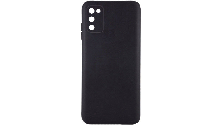 Чехол TPU Epik Black Full Camera для Samsung Galaxy A03s Черный - фото