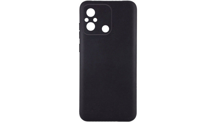 Чехол TPU Epik Black Full Camera для Xiaomi Redmi 12C / Poco C55 Черный - фото