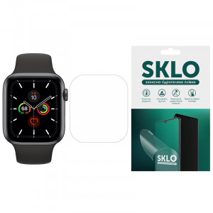 Защитная гидрогелевая пленка SKLO (экран) 4шт. для Apple Watch 38mm Матовый