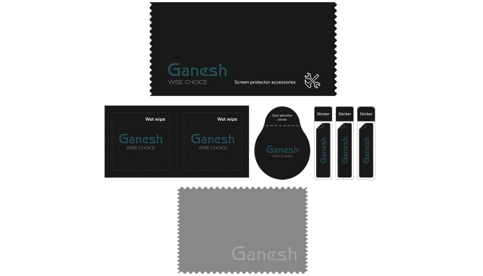 Захисне скло Ganesh (Full Cover) для Apple iPhone 11 Pro Max / XS Max (6.5