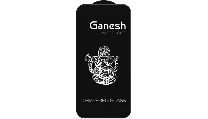 Захисне скло Ganesh (Full Cover) для Apple iPhone 12 Pro / 12 (6.1