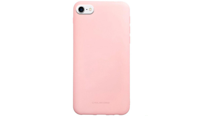 TPU чохол Molan Cano Smooth для Apple iPhone SE (2020) / 7 / 8 Рожевий - фото