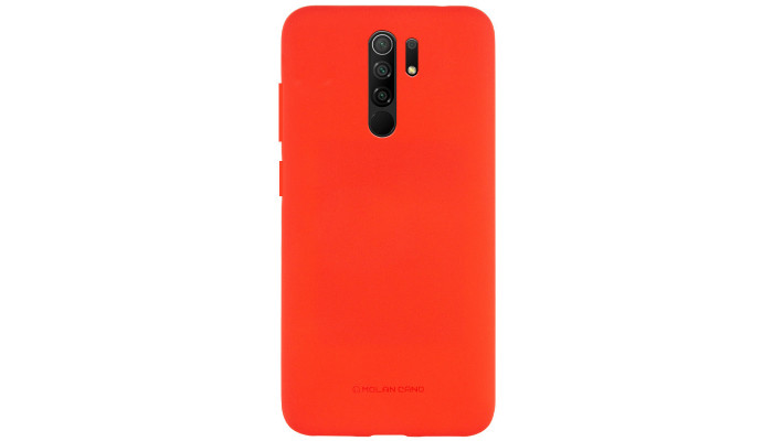 TPU чехол Molan Cano Smooth для Xiaomi Redmi 9 Красный - фото