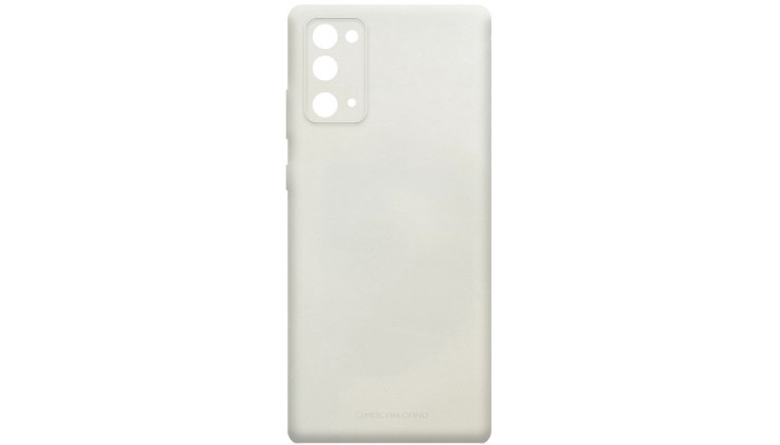 TPU чехол Molan Cano Smooth для Samsung Galaxy Note 20 Серый - фото