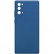TPU чохол Molan Cano Smooth для Samsung Galaxy Note 20 Синій