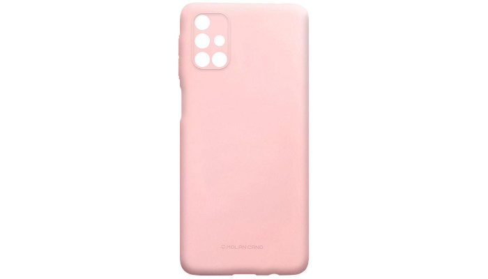 TPU чохол Molan Cano Smooth для Samsung Galaxy M31s Рожевий - фото