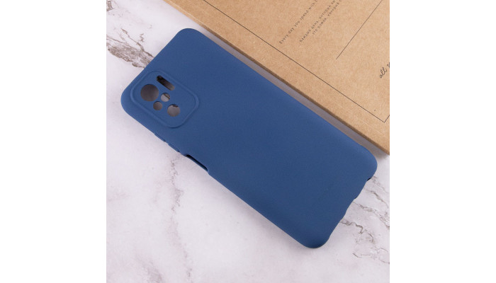 TPU чехол Molan Cano Smooth для Xiaomi Redmi Note 10 / Note 10s Синий - фото