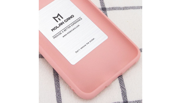 TPU чохол Molan Cano Smooth для Xiaomi Redmi Note 10 Pro / 10 Pro Max Рожевий - фото
