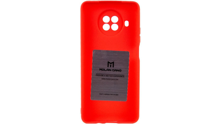 TPU чохол Molan Cano Smooth для Xiaomi Mi 10T Lite / Redmi Note 9 Pro 5G Червоний - фото