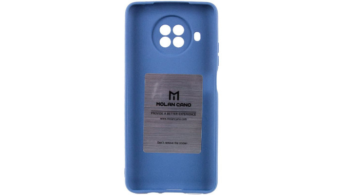 TPU чехол Molan Cano Smooth для Xiaomi Mi 10T Lite / Redmi Note 9 Pro 5G Синий - фото