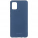 TPU чохол Molan Cano Smooth для Samsung Galaxy A02s Синій