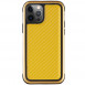Чохол PC+TPU+Metal K-DOO MARS Series для Apple iPhone 13 Pro (6.1") Carbon Yellow