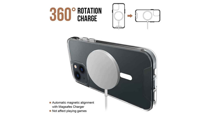 Чехол TPU Space Case with MagSafe для Apple iPhone 14 Plus (6.7