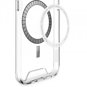 Чехол TPU Space Case with MagSafe для Samsung Galaxy S24+ Прозрачный