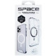 Чехол TPU Space Case with MagSafe для Samsung Galaxy S25 / S24 Прозрачный - фото