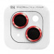 Захисне скло Metal Classic на камеру (в упак.) для Apple iPhone 15 (6.1") / 15 Plus (6.7") Червоний / Red