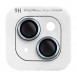 Захисне скло Metal Classic на камеру (в упак.) для Apple iPhone 15 (6.1") / 15 Plus (6.7") Блакитний / Light Blue