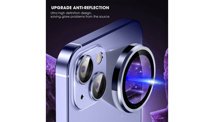 Захисне скло Metal Classic на камеру (в упак.) для Apple iPhone 15 (6.1