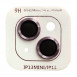 Захисне скло Metal Classic на камеру (в упак.) для Apple iPhone 15 (6.1") / 15 Plus (6.7") Рожевий / Pink