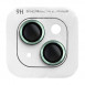 Защитное стекло Metal Classic на камеру (в упак.) для Apple iPhone 15 (6.1") / 15 Plus (6.7") Салатовый / Light Green