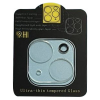 Защитное стекло на камеру Full Block (тех.пак) для Apple iPhone 15 (6.1