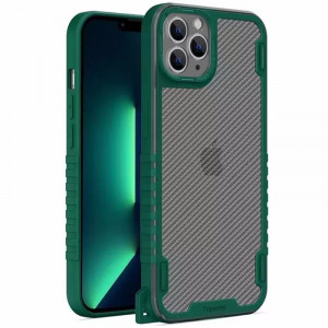 Чехол TPU+PC TRAVEL Carbon для Apple iPhone 12 Pro Max (6.7